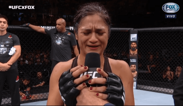 UFC Argentina: Cynthia Calvillo estalla en llanto tras rendir a Poliana Botelho [VIDEO]