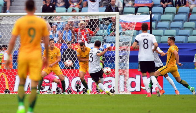 Alemania venció 3-2 a Australia en partizado por Copa Confederaciones [Goles y resumen]