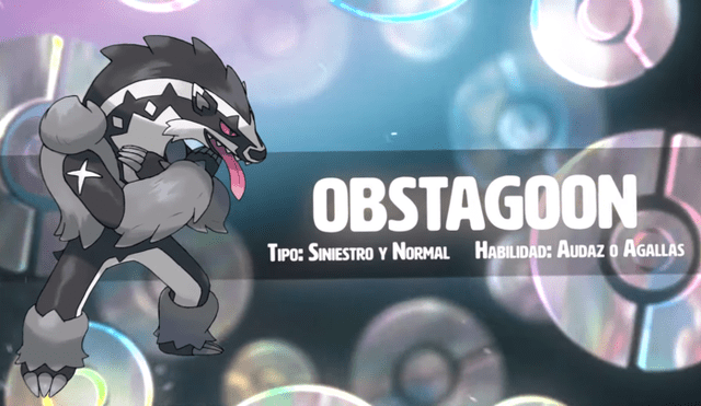 Obstagoon es la primera evolución regional en Pokémon Shield and Sword. Es la última transformación de Zigzagoon