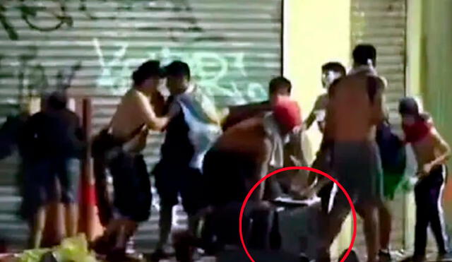 Televisión argentina captó en vivo el robo de un cajero en medio de los festejos por la Selección. Foto: captura/TN