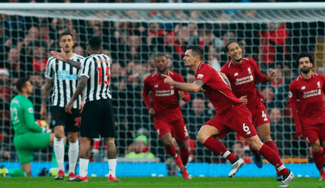 Liverpool aplastó al Newcastle por 4-0 en el Boxing Day [RESUMEN]