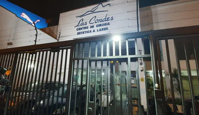 El médico encargado de la intervención alquiló una sala de operaciones en el centro estético Los Condes. Foto: María Pía Ponce / URPI - GLR