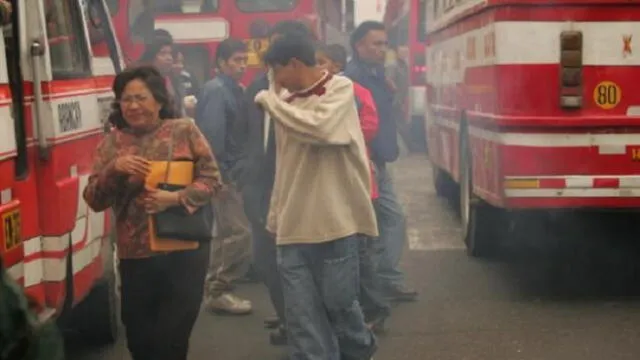 Senamhi: se incrementan concentraciones de contaminantes del aire en Lima
