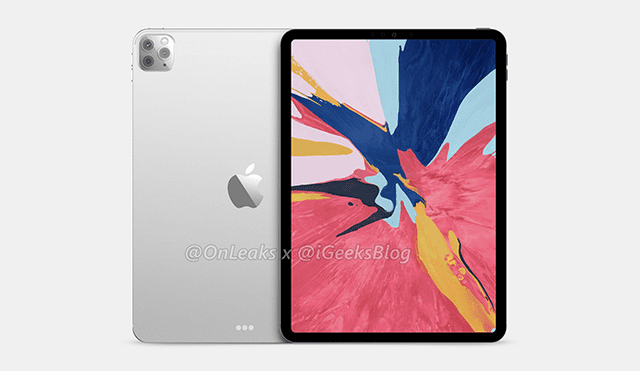 Los primeros renders revelarían el diseño del iPad Pro 2020.