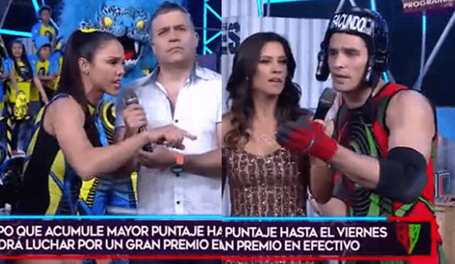 Paloma Fiuza se enfurece en el set de 'Esto es guerra' por actitud de Facundo González [VIDEO]