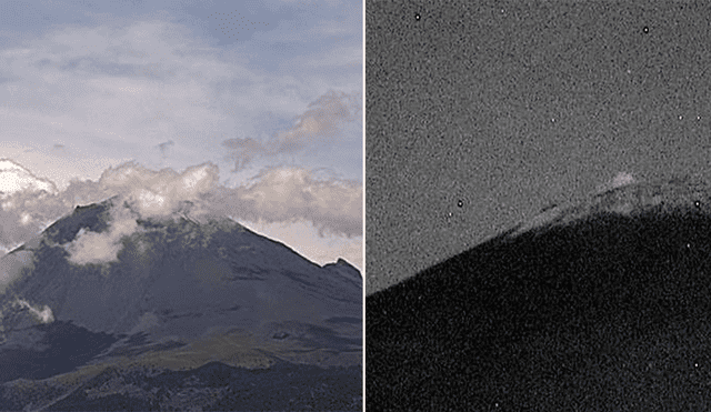 Terremoto en México: preocupantes imágenes de erupción del volcán Popocatépetl