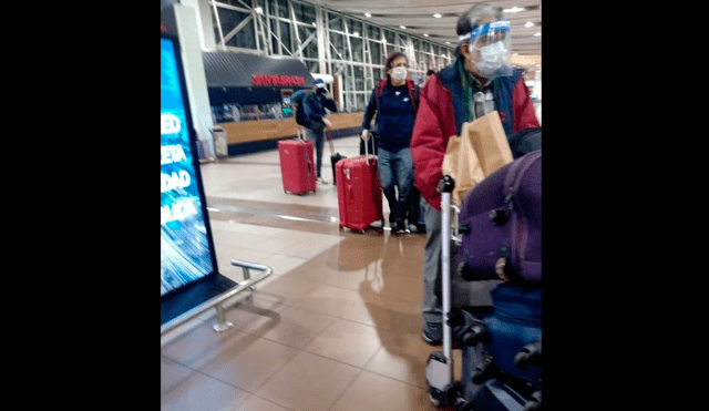Mario Salas llegó al Perú.