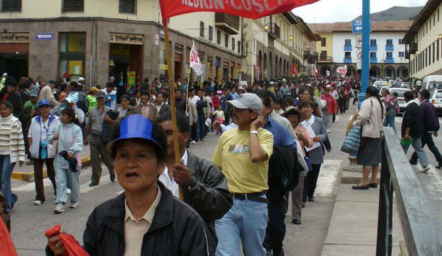 Sute del Cusco acuerda acatar paro de 24 horas el viernes 20