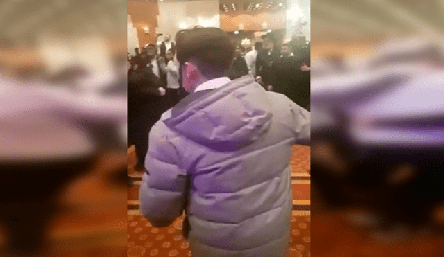 Facebook viral: joven hace pasar borrornoso momento a invitados de fiesta judía [VIDEO]