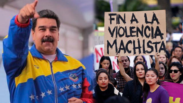 El régimen de Nicolás Maduro combatirá la violencia de género. Foto: Composición