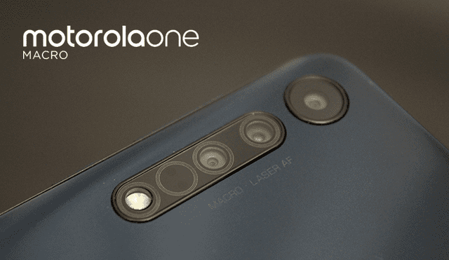 Motorola One Macro. | Foto: Carol Larrain