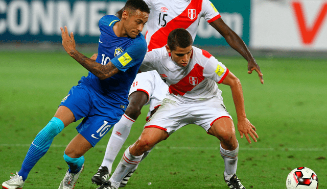 La selección peruana se midió ante Brasil en el Estadio Nacional en noviembre del 2016.