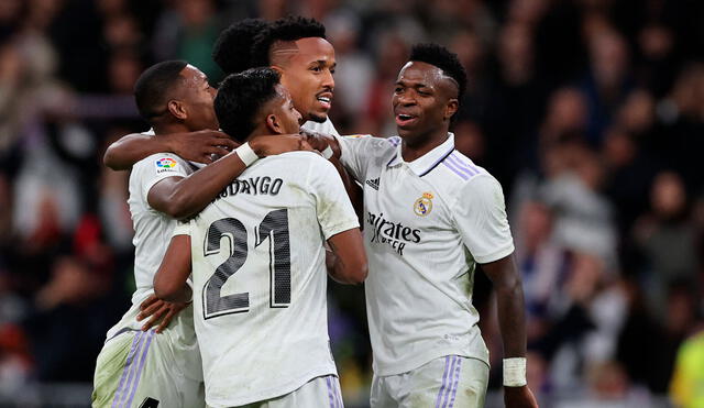 Real Madrid vs. Cádiz EN VIVO y EN DIRECTO desde el estadio Santiago Bernabéu en España. Foto: AFP