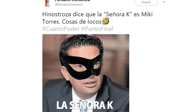 Facebook: Miki Torres es blanco de memes tras revelarse que sería la ‘Señora K’ [FOTOS]