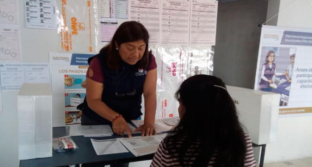 ONPE facilita a electores la ubicación de sus mesas de sufragio en Lambayeque
