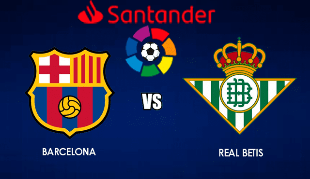 Barcelona vs. Real Betis EN VIVO por la Liga Santander.