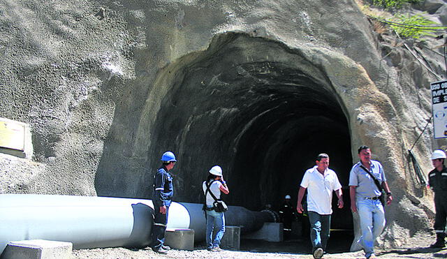 INSPECCION DE CULMINACION DE OBRAS DE TRASVASE DEL PROYECTO OLMOS - TUNEL