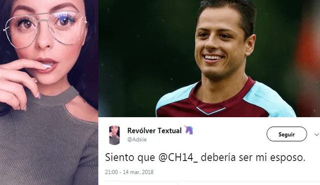 Twitter: La peculiar respuesta del 'Chicharito' a joven que le propuso matrimonio