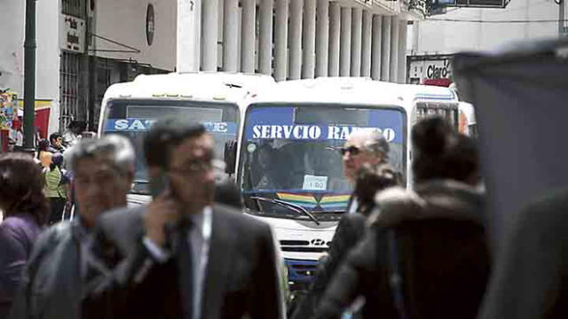 Colectivos en Cusco piden sanción para los transportistas