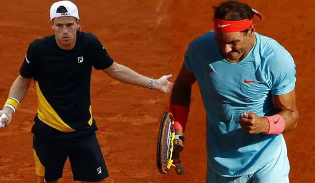 Rafael Nadal vence a Diego Schwartzman en la semifinal del Roland Garros. Fotos: EFE