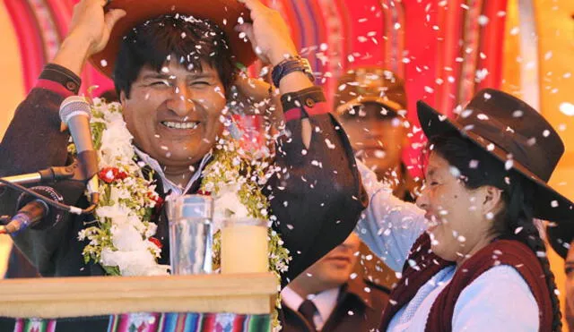 Evo Morales, el presidente que paga doble aguinaldo en su país, está de cumpleaños