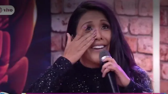Tula Rodríguez llora en vivo tras escuchar éxito de Myriam Hernández