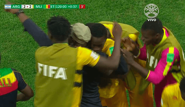 Argentina vs Mali Sub 20: Konte anotó el empate al último minuto de tiempo extra [VIDEO]