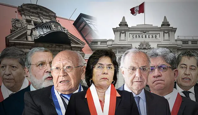 El Congreso de la República se encarga de escoger a los nuevos miembros del Tribunal Constitucional. Foto: composición de Giselle Ramos/La República