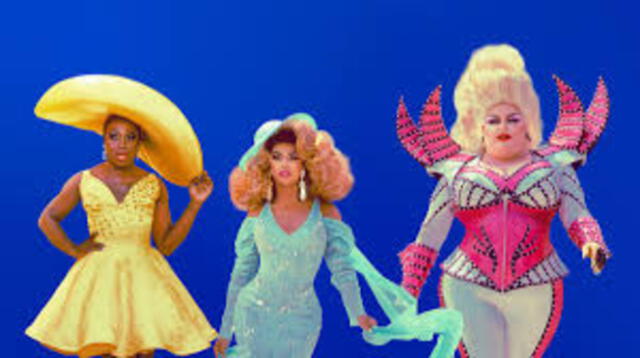 We're here es la nueva serie liderada por tres drag queen. (Foto: CinePop)