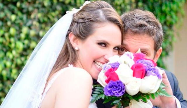 Emilia Drago y Diego Lombardi se casaron el 29 de noviembre de 2014 en una ceremonia íntima. Foto: @emilia_drago Instagram