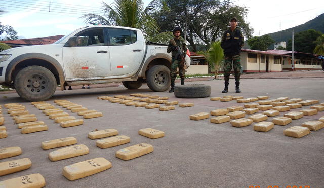 Vraem: Los Sinchis capturan a narcotraficante con 115 kilos de cocaína