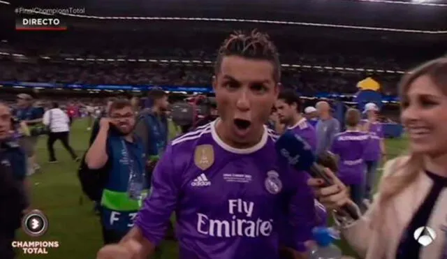 Final de Champions League 2017: El grito de campeón de Cristiano Ronaldo [VIDEO]