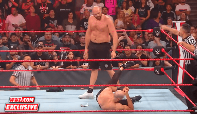 El pugilista británico tendrá más apariciones en este inicio del feudo que tiene con Braun Strowman. Créditos: WWE