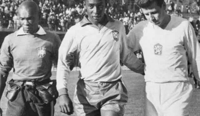 Pelé en Mundial Chile 1962 (Fuente: difusión)