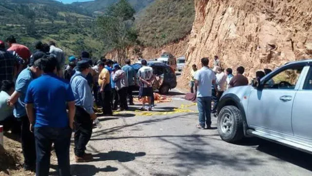 Cajamarca: accidente de tránsito deja un muerto y un herido 