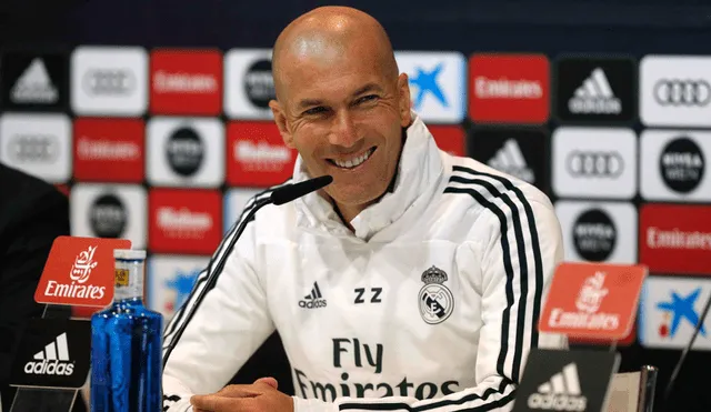 Zidane: "El Real Madrid tiene 33 Ligas, ¿cuántas tiene el Barcelona?" [VIDEO]