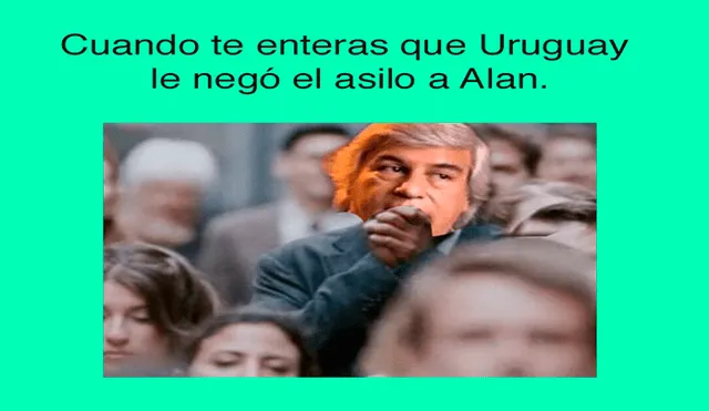 Facebook: crean graciosos memes tras el rechazo de Uruguay del asilo para Alan García [FOTOS] 