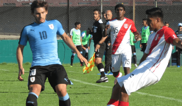 Selección Peruana sub 20 empató frente a Uruguay en amistoso