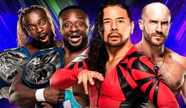 The New Day (c) vs. Nakamura & Cesaro EN VIVO en Extreme Rules 2020. | Foto: WWE