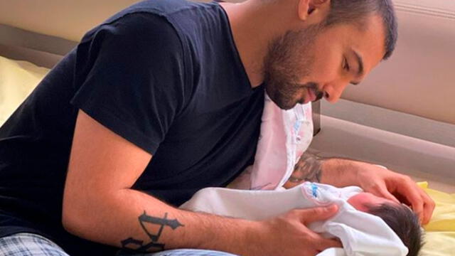 Ezio Oliva se pronunció sobre el estado de salud de su hija recién nacida, quien sufre de una afección cardíaca | FOTO: Instagram