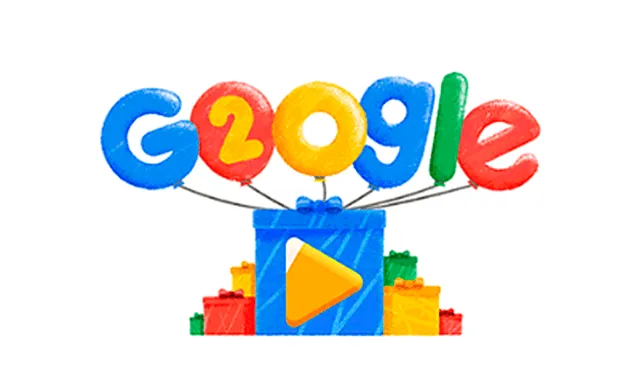 20° aniversario de Google: El buscador publica un pintoresco doodle [VIDEO]