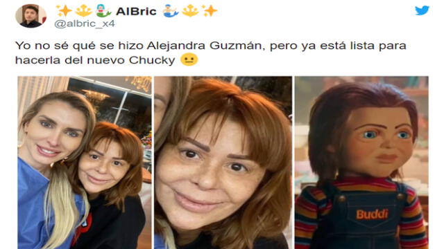 Alejandra Guzmán es blanco de crueles memes tras mostrarse sin maquillaje