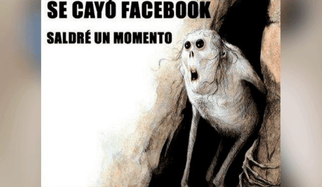 Facebook: usuarios crean memes que se burlan de la caída mundial de la red social [FOTOS]
