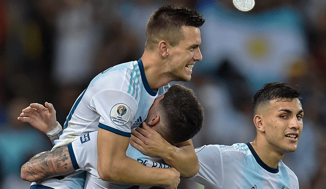 Argentina superó por 2-0 a Venezuela y chocará contra Brasil en la semifinal de la Copa América 2019. (Foto: AFP)