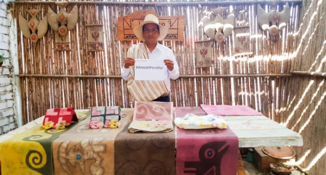 Julián Bravo: “Amor al Perú por su artesanía, su cultura y sus 26 pirámides de Túcume” [VIDEO]