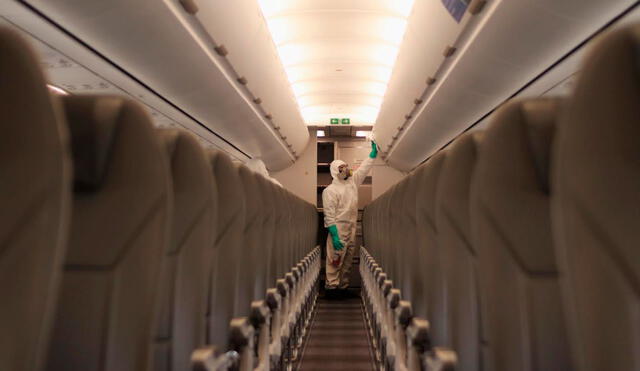 Aerolíneas vienen garantizando la seguridad en sus aviones. Foto: Sky Perú.