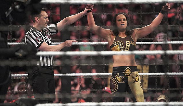 Shayna Baszler ganó el Elimination Chamber y se medirá con Becky Lynch en Wrestlemania 36. Foto: WWE
