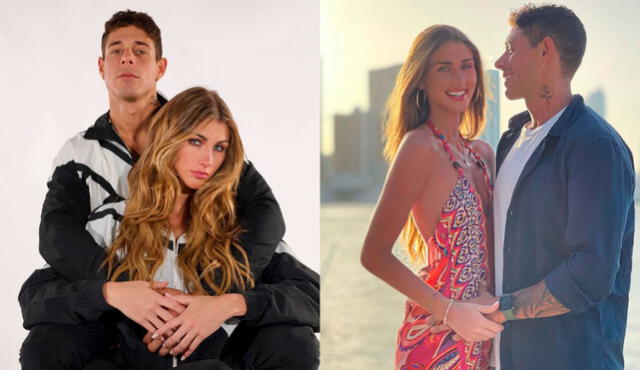 Hugo García y Alessia Rovegno son modelos e influencers peruanos. Foto: composición LR/ Instagram