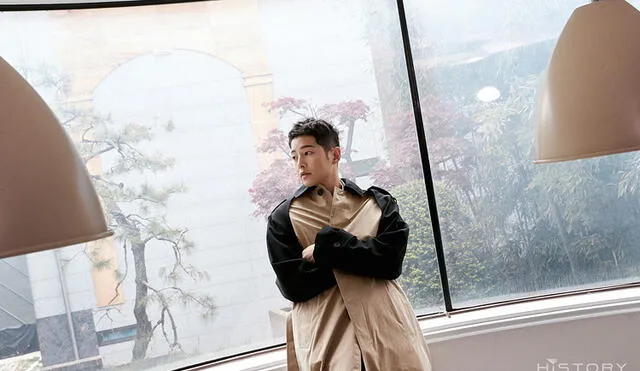 Desliza para ver más fotos de Song Joong Ki, actor de doramas. Créditos: History D&C