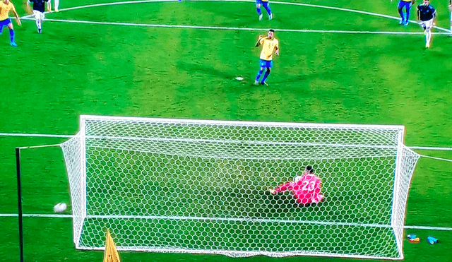 Brasil vs. Argentina: Gabriel Jesús falla penal en el amistoso internacional.